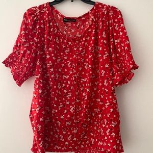 Karl Lagerfeld floral top